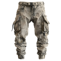 AI generated 3D Rendering of a Casual Man Trouser on Transparent Background - Ai Generated png