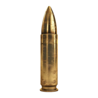 AI generated 3D Rendering of a Bullet on Transparent Background - Ai Generated png
