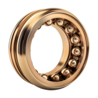 AI generated 3D Rendering of a Ball Bearing on Transparent Background - Ai Generated png