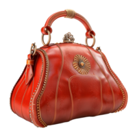 AI generated 3D Rendering of a Woman Purse on Transparent Background - Ai Generated png