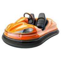 AI generated 3D Rendering of a Bumper Car on Transparent Background - Ai Generated png