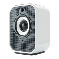 AI generated 3D Rendering of a Small Music Speaker on Transparent Background - Ai Generated png