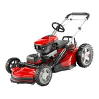 AI generated 3D Rendering of a Grass Chopper or Cutter Machine on Transparent Background - Ai Generated png