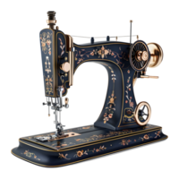 AI generated 3D Rendering of a Sewing Machine on Transparent Background - Ai Generated png