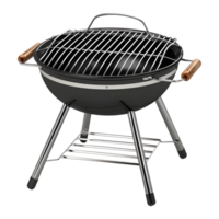 ai generiert 3d Rendern von ein Grill Grill auf transparent Hintergrund - - ai generiert png