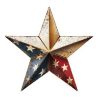 AI generated Sticker of a Star On a Transparent Background - Ai Generated png