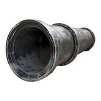 AI generated 3D Rendering of a Big Plastic Pipe on Transparent Background - Ai Generated png