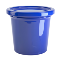 AI generated 3D Rendering of a Empty Plastic Basket on Transparent Background - Ai Generated png