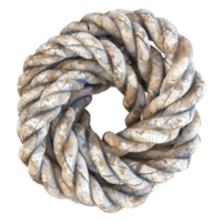 AI generated 3D Rendering of a Round Rope on Transparent Background - Ai Generated png