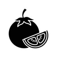 tomate icono vector diseño modelo en blanco antecedentes