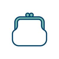 purse icon vector design template in white background