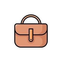 purse icon vector design template in white background