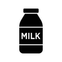 milk icon vector design template in white background