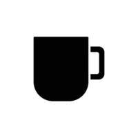 mug icon vector design template in white background