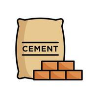 cement icon vector design template in white background