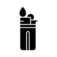 lighter icon vector design template in white background