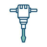 jack hammer icon vector design template in white background