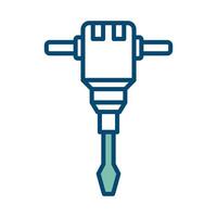 jack hammer icon vector design template in white background