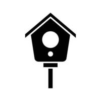 bird house icon vector design template in white background