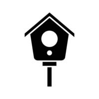 bird house icon vector design template in white background