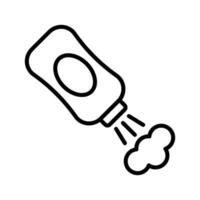 baby powder icon vector design template in white background