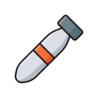 torpedo icon vector design template in white background