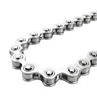 AI generated 3D Rendering of a Roller Chain on Transparent Background - Ai Generated png