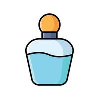 perfume icon vector design template in white background