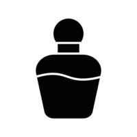 perfume icono vector diseño modelo en blanco antecedentes