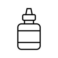 eye drops icon vector design template in white background