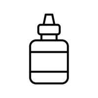 eye drops icon vector design template in white background