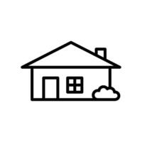 casa - hogar icono vector diseño modelo en blanco antecedentes