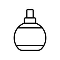 perfume icon vector design template in white background