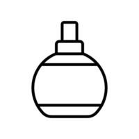 perfume icon vector design template in white background