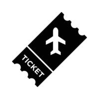 ticket icon vector design template in white background