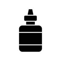 eye drops icon vector design template in white background
