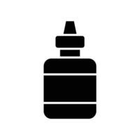 eye drops icon vector design template in white background