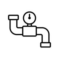 plumbing pipe icon vector design trmplate