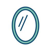 mirror icon vector design template in white background