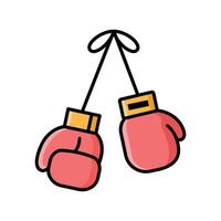 boxing glove icon vector design template in white background