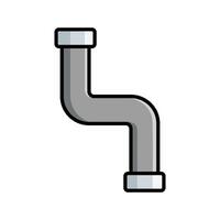 plomería tubo icono vector diseño trmplate