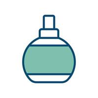 perfume icon vector design template in white background