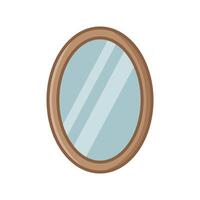 mirror icon vector design template in white background