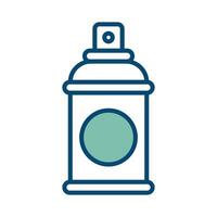 paint spray icon vector design template in white background