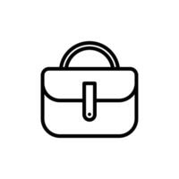 purse icon vector design template in white background