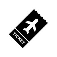 ticket icon vector design template in white background