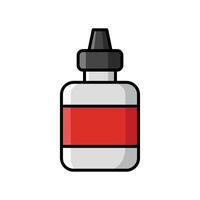 eye drops icon vector design template in white background