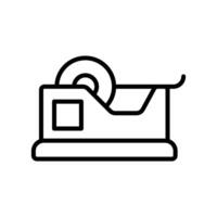 tape dispenser icon vector design template in white background