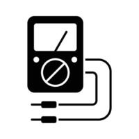 multimeter icon vector design template in white background