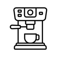 coffee maker icon vector design template in white background